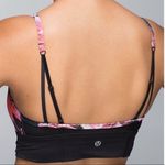 Lululemon Secret Garden Ujjayi Rose Sports Bra Photo 1