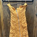 Skylar + Madison Orange Mini Dress Photo 1