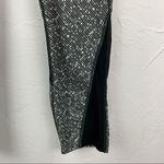 Nike  Olive Green White Dri-Fit Striped Cropped Legging Small Photo 2