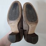 Aquatalia  Brown Suede Leather Fallyn Zip Western Bohemian Fall Women 6.5 Booties Photo 6