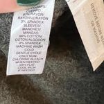 Lou & grey Stretchy Tunic Top Side Slits Tight Sleeve Loose Bodice Flowy Casual Photo 5