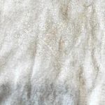 Chico's Silver Gray Lightweight Scarf Rayon Blend Lace Edge Wedding Wrap Skinny Photo 3