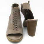 Gap suede braided peep toe sandals Size 7 Photo 7