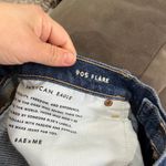 American Eagle 90s Flare Jeans 16 Short Comfort Stretch Waist Distressed Hem Photo 9