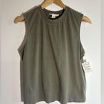 Treasure & Bond  Green Boxy Muscle Tee Size Large NWT Photo 2