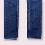 True Religion Dark Blue Wash Turquoise Gemstone Embellished Low Rise Billy Jeans Photo 4