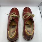 Pikolinos  red Oxford leather shoes made in Spain women’s size 39 US 8.5 vintage Photo 5