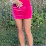 Lucy in the Sky Pink Velvet Homecoming Dress Photo 0