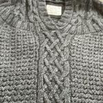 Old Navy charcoal gray knit sweater hoodie size Small preloved Photo 4