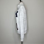 PINK - Victoria's Secret PINK Victoria’s Secret Oatmeal Half Zip Pull Over Sweatshirt Photo 4