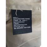 Blanc Noir Tan Faux Leather Zip Up Collared Jacket Size L Photo 3