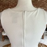 Teeze Me Dress Skater Midi White Sleeveless V-neck 7/8 Cocktail Party Grad Photo 8