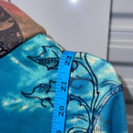 Kaktus colorful tie Dye Hoodie Blue Women's Size M Size M Photo 8