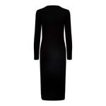 WAYF ‘98 from Nordstrom Midi Long Sleeve Black Sweater Dress Size: XS Photo 5