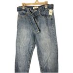 RSQ ‎ High Rise Mom Jeans with Belt Size 5/27 NWT Photo 1
