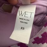 WET Swimwear One Piece Swimsuit Size XS Bonnie‎ Houndstooth Long Sleeve NWT Purple Photo 10