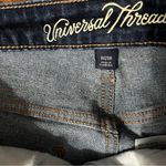 Universal Threads Universal Thread Blue Jean Shorts Distressed Frayed Hem Photo 5