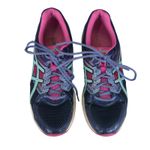 ASICS Gel Contend 3 Running Shoes Athletic T5F9N Women's Size 10 Blue with Pink Photo 3