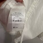 Eddie Bauer  White Ruffled Button Down Shirt Size XSP Photo 5