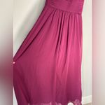 Azazie Purple High Neck Formal Maxi Dress Bridesmaid Evening Gown Prom  Size A4 Photo 4