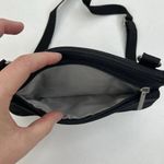 Baggallini Crossbody Bum Bag Wristlet Mini Multiway Detachable Strap Black Nylon Photo 7