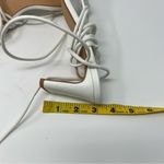 Nasty Gal ‎ Faux Leather Strappy Sandals White Sz 7 Photo 3