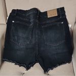 Judy Blue  Tummy Control Fray Hem Shorts size XL Photo 6