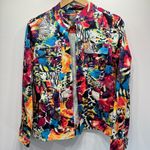 Chico's Chico’s Additions Bold Floral & Animal Print Long Sleeve Open Front Jacket 1/M Photo 1