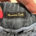 Massimo Dutti  Women’s 2 Jogger Pants Woven Cotton Blue Tapered Stretch Comfort Photo 2