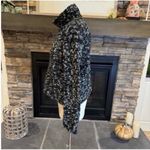 Eileen Fisher  Black and White Turtleneck Sweater Photo 7