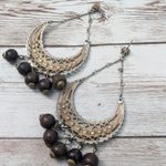 Vintage Stud Earrings For Pierced Ears Dangle Extra Large Boho Photo 7