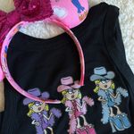 Disney LIZZIE McGurie tank +  ears Photo 2