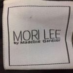 Mori Lee Dress 9 10 Flare Pink Ribbon Evening bridesmaid strapless party Photo 5