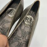 Fly London  Bruno metallic leather‎ heels silver bronze black size 39 Photo 4