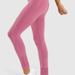 Gymshark  Dusty Rose Energy +High Waisted Perforated Leggings Photo 0