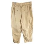 Madewell  Pants Womens 4 Tan Balloon Pleated Adjustable Tabs Modern Preppy NEW Photo 5
