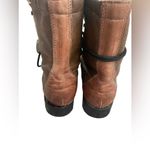 Laredo  Horse Riding Boots Lace Up Brown Leather Rodeo Competition Women'… Photo 5