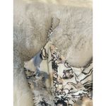 Elliatt  Size M Pink Floral Sheath Midi Dress High Neck Flattering Pockets Event Photo 6