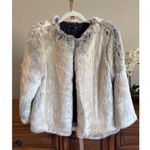 Krisa Camila Faux Fur Jacket Glacial NWT Sold Out $398 Photo 4