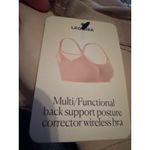 Leonisa Brand New  Women's Size 36 Nude Tan Multi Functional Back Support Bra Photo 6