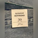 J. Crew Slouchy Boyfriend Jeans size 30 NWT Blue Photo 3