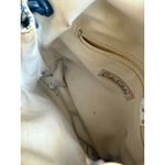 CARLOS FALCHI Vintage Leather Multicolor Shoulder Bag Pink Photo 9