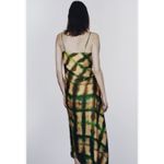 ZARA  Satin Effect Limited Edition Cowl Neck Midi Slip Dress Asymmetrical Hem S Photo 1