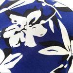 CHAPS short sleeved blue floral long dress Photo 6