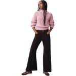 Pilcro Anthropologie  The Adi Mid-Rise Relaxed Flare Jeans: Corduroy Wide Leg Photo 8