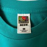 Vintage 90s Trinity Presbyterian Church T Shirt Blue Large L Single Stitch Solid Photo 12