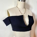 SEEK the Label Black Cropped Tube Top Photo 1