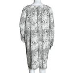 Joie  Dress Women Large White Black Animal Print Shift Animata‎ Dress Edgy Party Photo 2