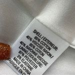 T Tahari  Tokyo Rose Calypso Floral Trench Coat Black White Pink Small Photo 11