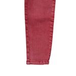 American Eagle Hi-Rise Jegging Jeans Size 2 Regular Maroon Womens Stretch 25X28 Photo 2